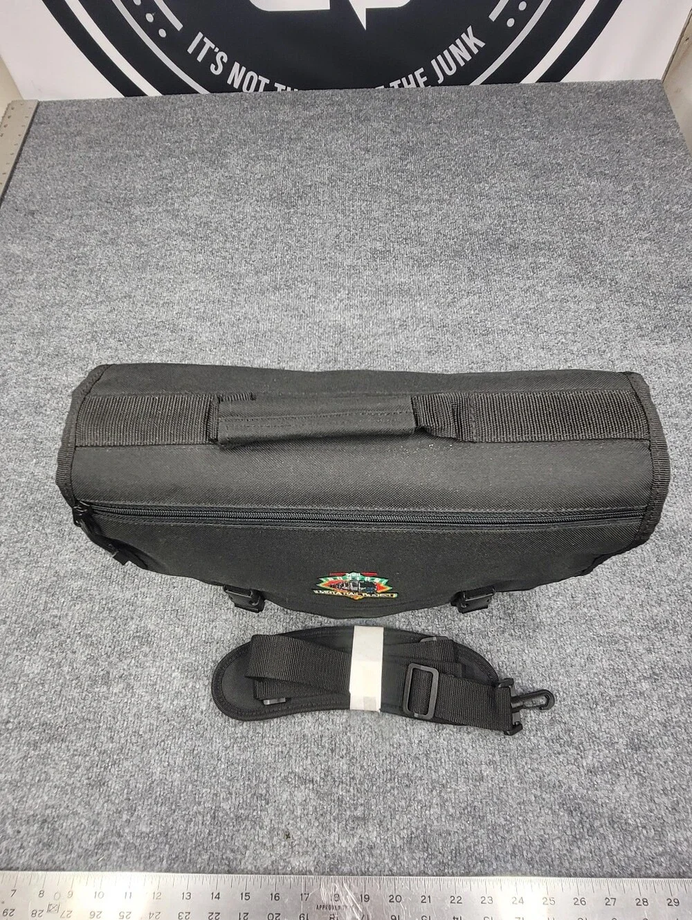 Extremely RARE Vintage 2008 MBTA Rail Rodeo Nylon Soft Shell Brief Laptop Case